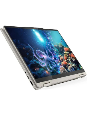 ������� Lenovo Yoga 7 14AKP10, 14" (1920x1200) OLED/AMD Ryzen AI 5 340/24 �� DDR5/1024 �� SSD/AMD Radeon Graphics/Windows 11 Home, ������� (83JR005YRK)