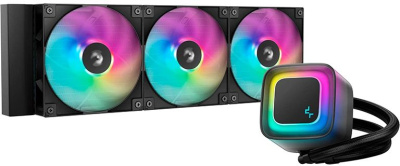 ������� �������� ���������� DeepCool LE360 V2, 4-pin, ARGB, ������, 120��, Ret