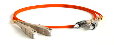 ����-���� ���������-���������� (����) Hyperline FC-D2-50-SC/PR-ST/PR-H-5M-LSZH-OR MM 50/125, ST-SC, 2.0 ��, duplex, LSZH, 5 �