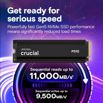 ���������� SSD 1TB Crucial P510 (CT1000P510SSD5)