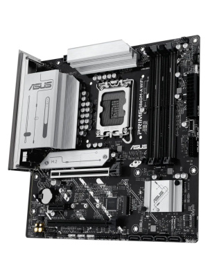 ����������� ����� ASUS PRIME B860M-A WIFI, LGA1851, B860, 4*DDR5, 4*SATA, 2*M.2, 2*USB 3.2, 4*USB 2.0, Type-C, 2*PCIx16, 1*PCIx1, 2*DP+HDMI, mATX; 90MB1JY0-M0EAY0