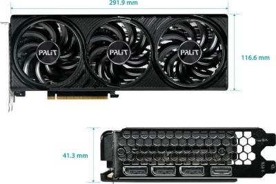 ���������� Palit NVIDIA GeForce RTX 5060 Ti Infinity 3 OC 16Gb (NE7506TS19T1-GB2061S)