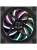 Вентилятор DEEPCOOL FL12R 120x120x25мм (PWM, ARGB, черный, 500-2150об/мин) Color BOX Вентилятор DEEPCOOL FL12R 120x120x25мм (PWM, ARGB, черный, 500-2150об/мин) Color BOX