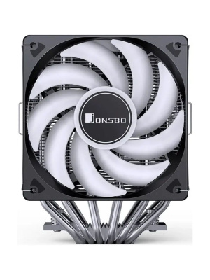 ����� JONSBO CR-3000E ARGB Black LGA1851/1700/1200/115X/AM5/AM4 (TDP 260W, PWM, 2 x 120mm ARGB LED Fan, 6 �������� ������, 4-pin) Retail