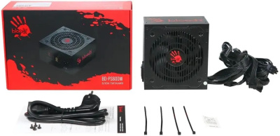 ���� ������� Bloody ATX 600W BD-PS600W 80 PLUS WHITE (20+4pin) APFC 120mm fan 6xSATA RTL