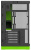 Корпус Geometric Future Model 3 Green / mATX / 1AM3NZGB00100 Корпус Geometric Future Model 3 Green / mATX / 1AM3NZGB00100