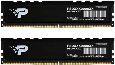 ������ DDR5 2x16GB 5600MHz Patriot PSP532G5600KH1 Signature Premium RTL PC5-44800 CL46 DIMM 288-pin 1.1� kit single rank Ret