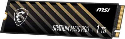 ������������� ���������� SSD MSI M.2 2280 1TB SPATIUM M470 PRO Client SSD S78-440L0J0-P83, PCIe Gen4x4 with NVMe