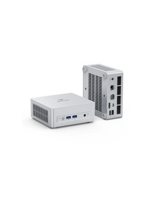 ����-�� MINISFORUM UM870 Plus, AMD Ryzen 7 8745H/����������� DDR5/����������� SSD/AMD Radeon Graphics/��� ��, ����������� (UM870PLUS/BAREBONE)