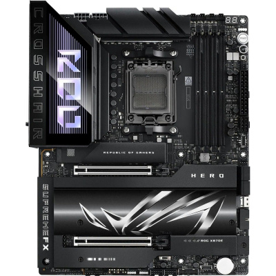 ����������� ����� ASUS ROG CROSSHAIR X870E HERO, SocketAM5, AMD X870E, ATX, Ret 90MB1IE0-M0EAY0