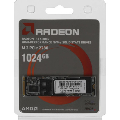 ���������� SSD AMD Radeon R3 Series 1TB R3MP31024G8 M.2 2280