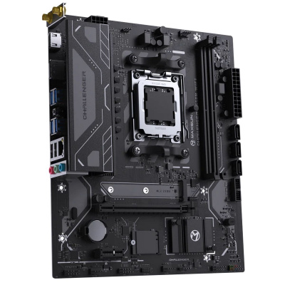 ����������� ����� Maxsun Challenger B650M WIFI AM5, Socket AM5, AMD B650, mATX, Ret