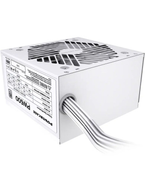 ���� ������� Powercase PW600 / White /  (80 Plus, ATX 2.31, 600W, APFC, DC-DC, 120mm Fan) / PSW-600W-DC