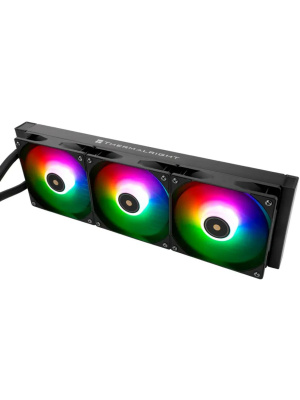 ������� �������� ���������� Thermalright Core Vision 360 ARGB Soc-AM5/AM4/1200/1700/1851 ������ 4-pin 28.1dB Al LCD Ret (C-VISION-360-BL-ARGB)