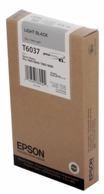 �������� EPSON C13T603700 Light Black 220 �� ��� Stylus Pro 78x0/98x0