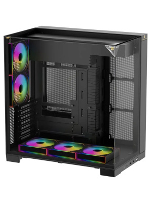 ������ Thermalright TR-A70 FAN5-M / Black / TG / 5 x120mm ARGB PWM Fans / USB TYPE-C / ATX  / TRA70F5MB