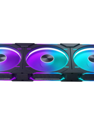�������� ������������ (3��.) PHANTEKS D30 DRGB Black 140x140x30�� (PWM, 250-1800 ��/���, 29.5dBa) / PH-F140D30_DRGB_PWM_BK01_3P