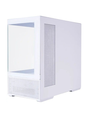 ������ 1STPLAYER CV6 ARGB White / mATX / 3x120mm ARGB & 2x120mm fans / CV6-WH-2FAR-W-2FH7R-W-1FH7-W