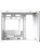������ Formula V Line Crystal U2M Floe White, MATX, TYPE-C*1, USB3.0*1, Curved Glass, SIDE 2x FLOE ARGB, REAR 1x FLOE ARGB