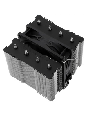 ����� Thermalright Peerless Assassin 90 SE Black LGA115X/1200/1700/AM4/AM5 (Dual Tower, 92mm PWM Fan, ������ ���������, 4 ����. ������ 6��) / TRPA90SEB