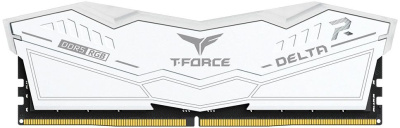 ������ ������ DDR5 TEAMGROUP T-Force Delta RGB 64GB (2x32GB) 6000MHz CL38 38-46-46-84 FF4D564G6000HC38JDC01  White