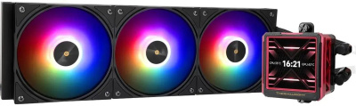 ������� �������� ���������� Thermalright Frozen Warframe ULTRA 360 ARGB Soc-AM5/AM4/1151/1200/2066/2011/1700 ������ 4-pin 29.6dB Al LCD Ret (F-WFRAME-ULT-360-BL-ARGB)