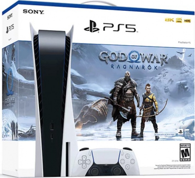   Sony PlayStation 5    825 (CFI-1216A) + God of War Ragnarok