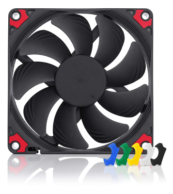 Noctua NF-A9x14 PWM chromax.black.swap (NF-A9x14 PWM CH.BK.S) - 92mm 1 �e�������� ��� �������, 2500 ��/���, 23.6 ��, 4-pin PWM
