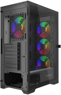 ������ Powercase Mistral B415 ARGB Black