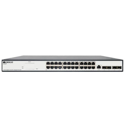 ����������� L2 PoE-���������� ORIGO OS3228P/250W/A1A , 24x1000Base-T, 4x10GBase-X SFP+