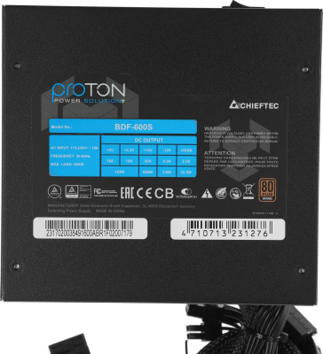 ���� ������� CHIEFTEC Proton BDF-600S-Bulk, 600��, 120��, ������ OEM