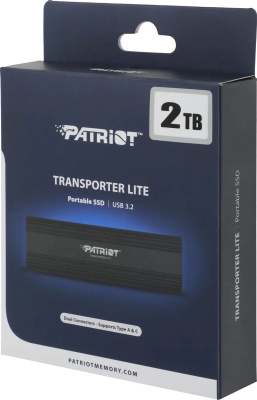 ���������� SSD Patriot USB-C 2TB PTPL2TBPECB Lite Transporter 2.5" ������