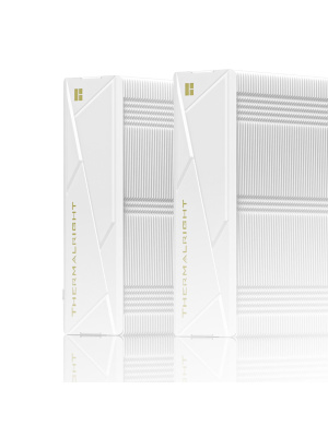 ����� Thermalright Royal Pretor 130 Ultra White (4-pin PWM, 158mm, Ni/Cu, 7x6mm, 1x120mm ARGB +1x130mm, 69CFM/81.88CFM, 27dBA/28.3dBA, 2150RPM/1750RPM, S: 1200, 1700, 1851, 115X, 2011, 2066, AM4, AM5, white)