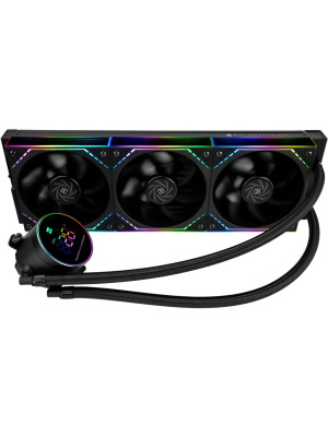 ������� �������� ���������� Thermalright Frozen Magic 360 Digital V2 Black ARGB Soc-AM5/AM4/1200/1700/1851 ������ 4-pin 28dB Al LCD Ret (F-MAGIC-360-DIGITAL-BL-ARGB-V2)