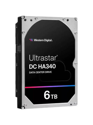 ������� ���� WD SATA-III 6TB 0B47077 WUS721206BLE6L4 Server Ultrastar DC HA340 512E (7200rpm) 256Mb 3.5"