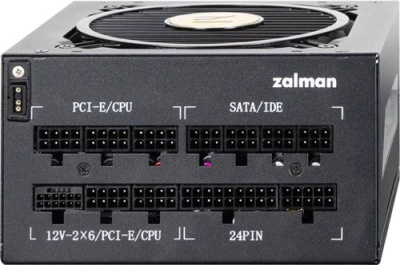 ���� ������� Zalman ATX 1000W ZM1000-TMX2 VIEW Gen.5 80+ gold 24pin APFC 120mm fan 12xSATA Cab Manag RTL