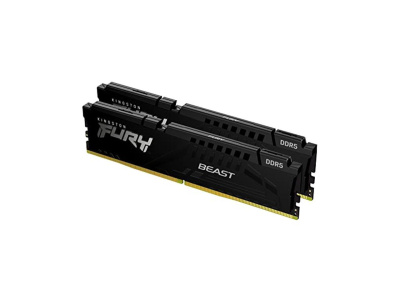 ����������� ������ 32Gb Kingston FURY Beast Black, DDR5, DIMM, PC44800, 5600Mhz,CL36 EXPO (Kit of 2) (KF556C36BBEK2-32) (retail)