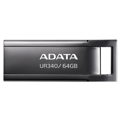 ������ 64 �� USB 3.2 Gen 1 ADATA UR340, ������ (AROY-UR340-64GBK)
