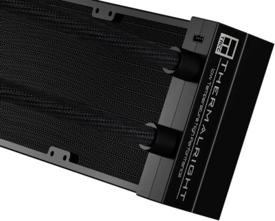 ������� �������� ���������� Thermalright Stream Vision 360 Soc-AM5/AM4/1200/1700/1851 ������ 4-pin LCD Ret (S-VISION-360-BL)