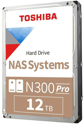 Ƹ����� ���� 12TB SATA-III Toshiba N300 Pro NAS (HDWG51CXZSTB)