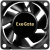 Exegate EX297005RUS ���������� 5� DC ExeGate ExtraSilent ES06025S3P-5 (60x60x25 ��, Sleeve bearing (��������� ����������), 3pin, 2300RMP, 18dBA)