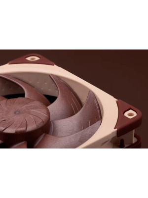 ����� ��� ������� Noctua NF-A12x25 G2 PWM (120x120x25mm, 4-pin PWM, 63.15CFM, 22.5dBA, 1800RPM, Beige/Brown)