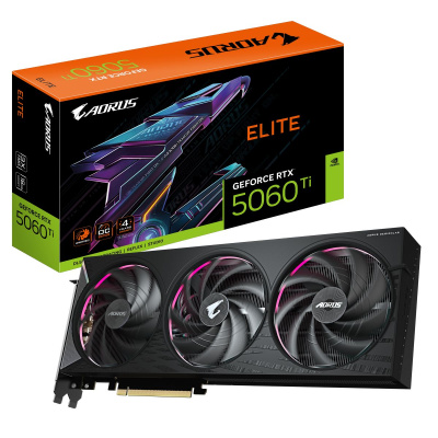 ���������� Gigabyte NVIDIA GeForce RTX 5060 Ti AORUS ELITE 16GB GDDR7 GV-N506TAORUS E-16GD