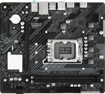 ����������� ����� ASRock H610M-H2/M.2, Socket LGA 1700, Intel H610, mATX, Ret