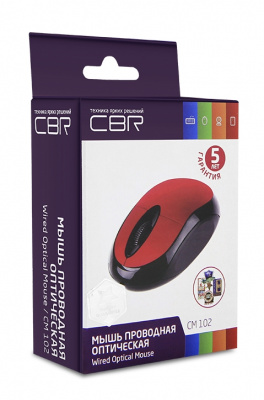 CBR CM-102 Red , 1200dpi, .,  1,3, USB