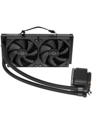 ������� ����������� ���������� Ocypus Iota L24 BK (280W, 240mm, LED temp, Black, ARGB Pump, Fans: 2x120mm, 77CFM, 2000RPM/Pump height 65mm, 27dBA, 3100RPM, Rad thickness 27mm/ S: 1851, 1700, 1200, 115X, AM5, AM4)
