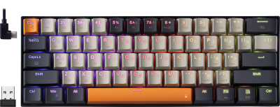 ������������ ��������� ���������� Redragon Ryze,RGB, ������� ����� (71342) 