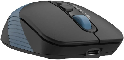 ���� ������������ A4Tech Fstyler FB10CS black/blue (����������, silent, BT/Radio, USB, 4but, 2000dpi)(FB10CS USB ASH BLUE)