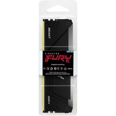 ����������� ������ 8Gb DDR4 3200MHz Kingston Fury Beast RGB KF432C16BB2A/8WP
