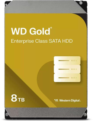 ������� ���� WD SATA-III 8TB WD8005FRYZ Desktop Gold 512E (7200rpm) 256Mb 3.5"